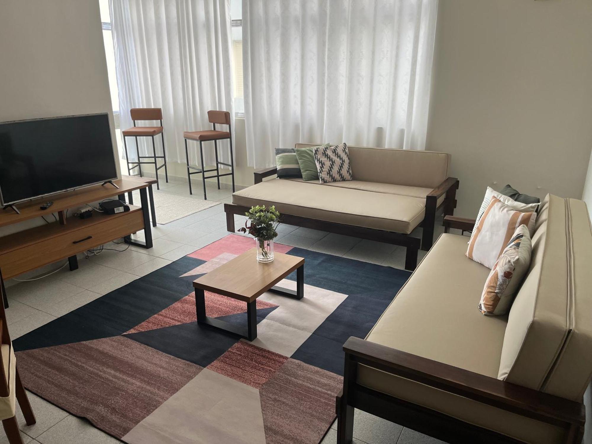 瓜鲁雅Relax Gja Frente Ao Mar公寓 外观 照片